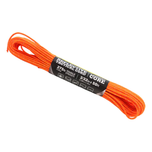 2.4mm Reflective Tactical Cord (50') by Atwood Rope MFG