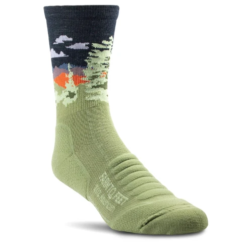 Cascade Locks American Trail 3/4 Crew Socks by Farm to Feet - Image 2