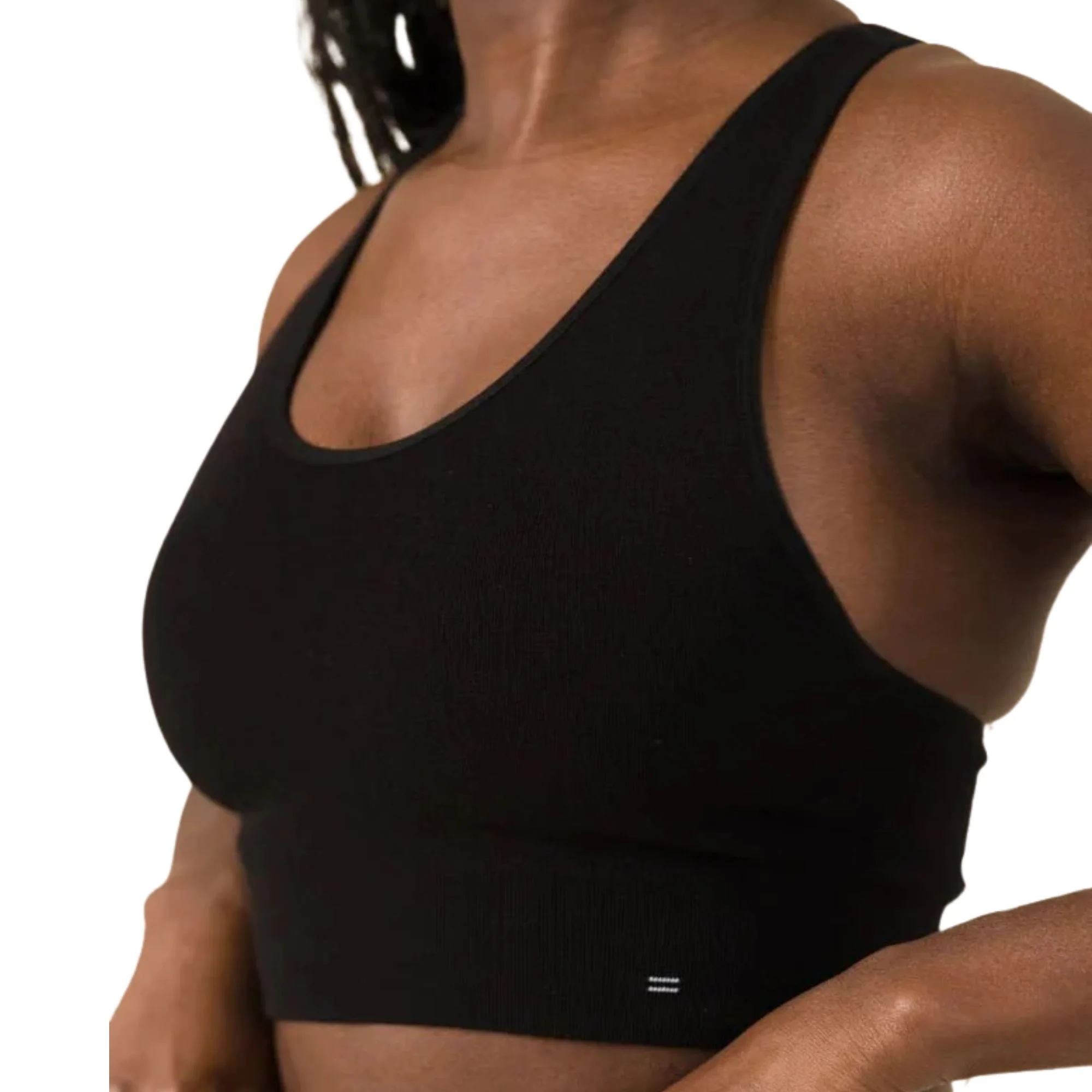 Merino Wool Racerback Sports Bra by BRANWYN