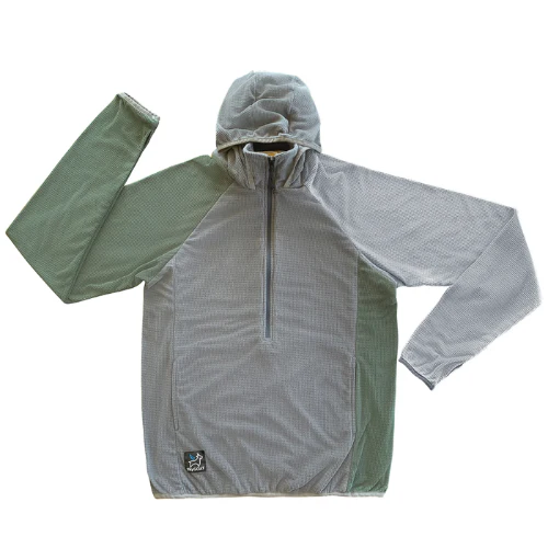 Men's Half Zip Fleece Ultralight Pullover by SkyGOAT - Image 2