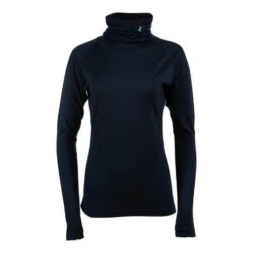 Women's Aspect High Neck Top by Ridge Merino
