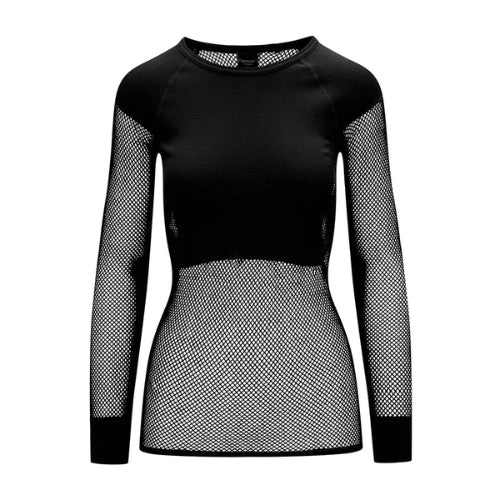 Women's Wool Thermo Long Sleeve Baselayer with Inlay by Brynje